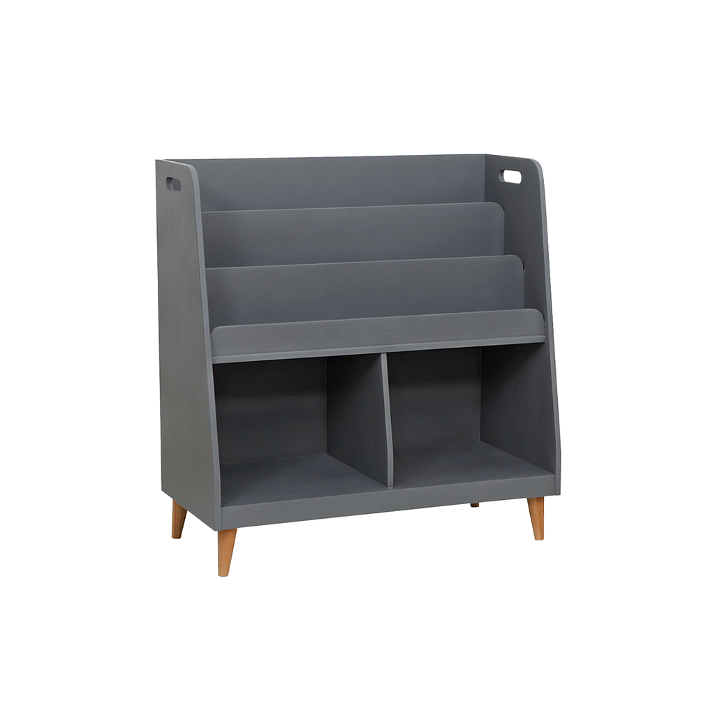 JUMBO - Kids Bookshelf L75 - Pearl grey