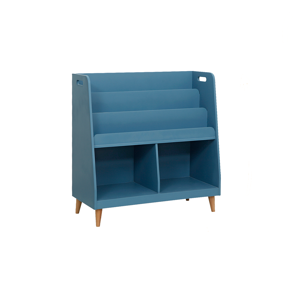 JUMBO - Kids Bookshelf L75 - Stone blue