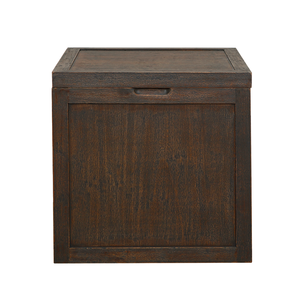 DION - Chest L55 x W55 - Weathered acacia