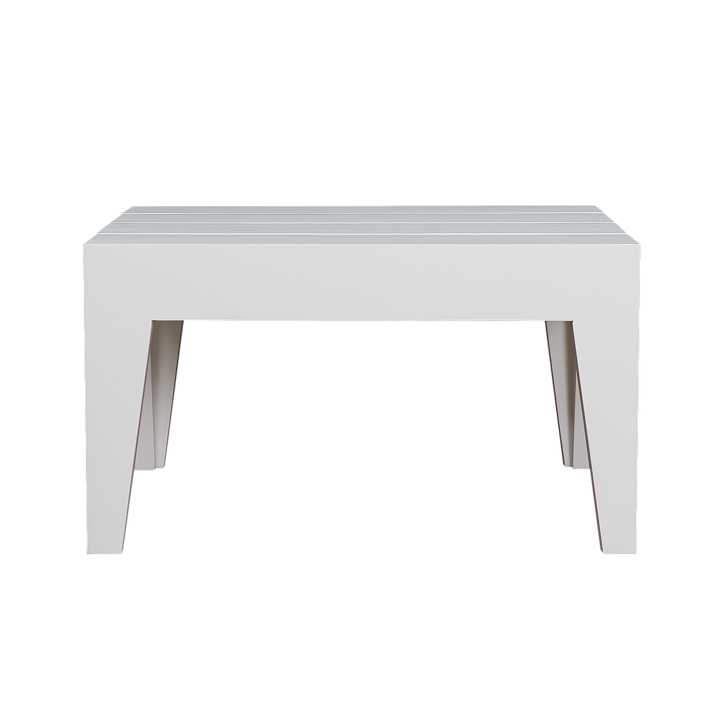 EDMONTON - Outdoor coffee table L65 x H37 - White