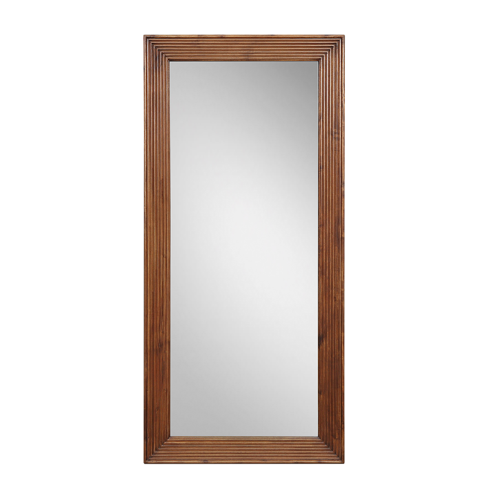 EBBA - Mirror with moldings 140 x 65 - Washed antic