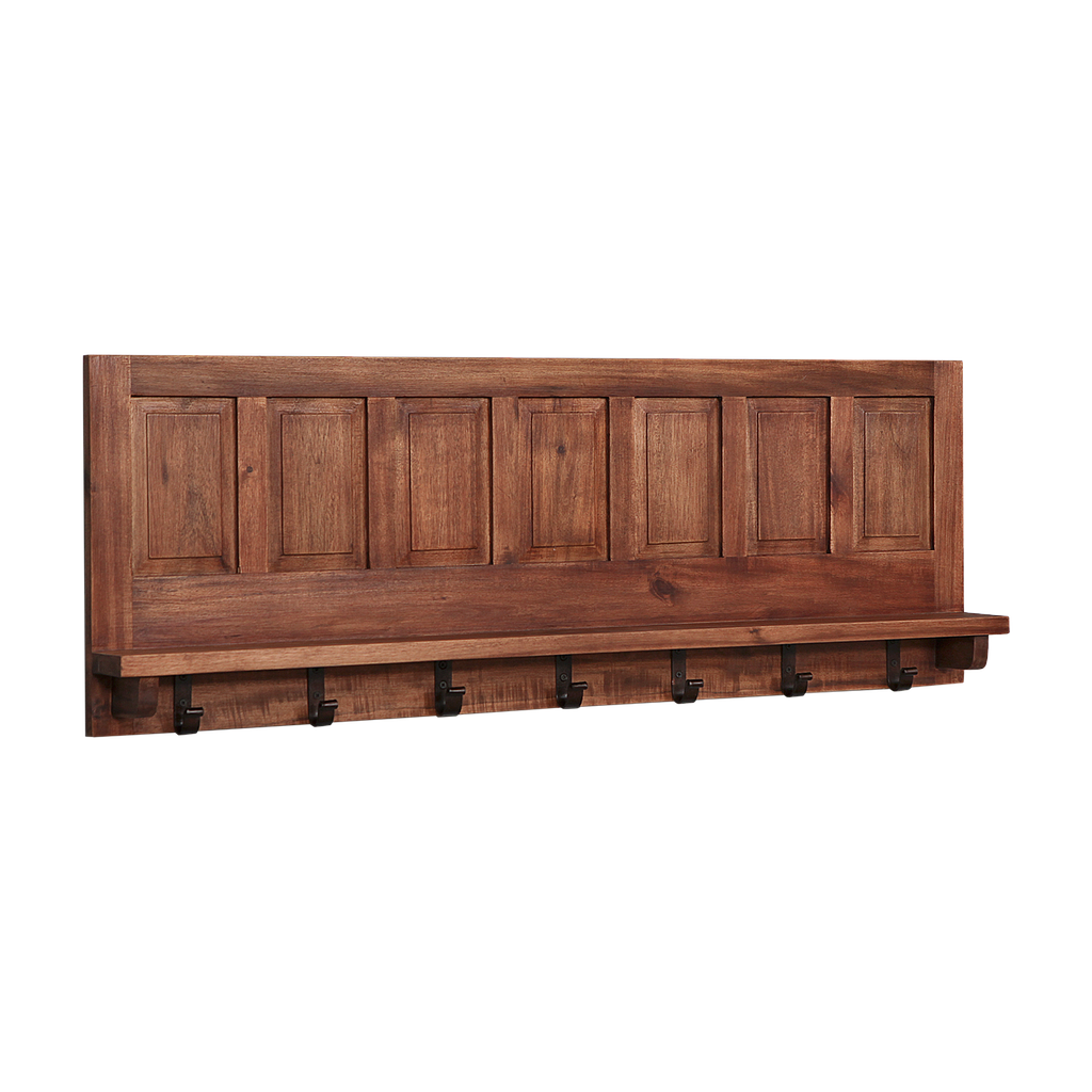 ALBERTINE - Hook rack L100 - Washed antic