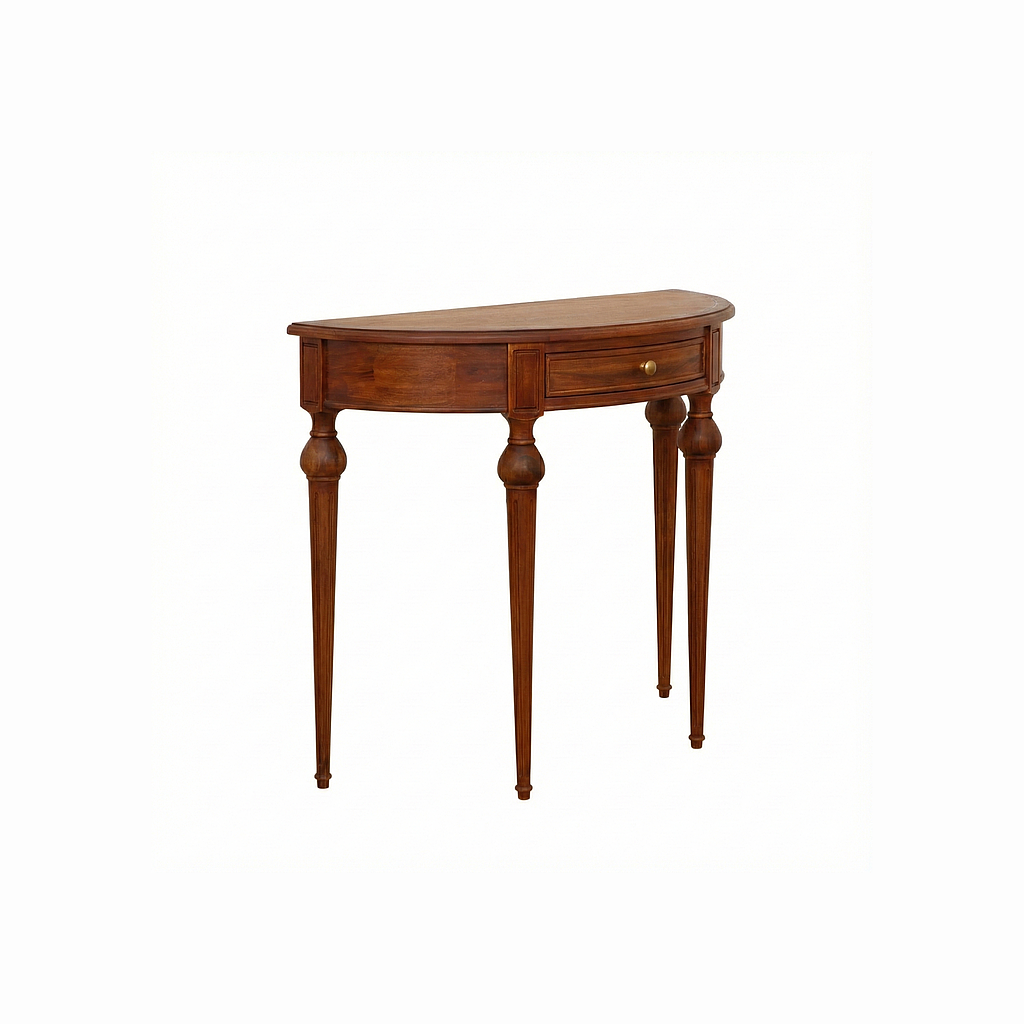NEEDLE - Console table L85 - Washed antic