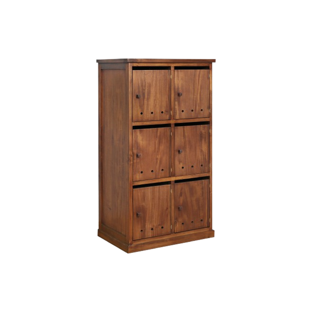 NAMUR - Shoe cabinet L67 x H123 - Washed antic