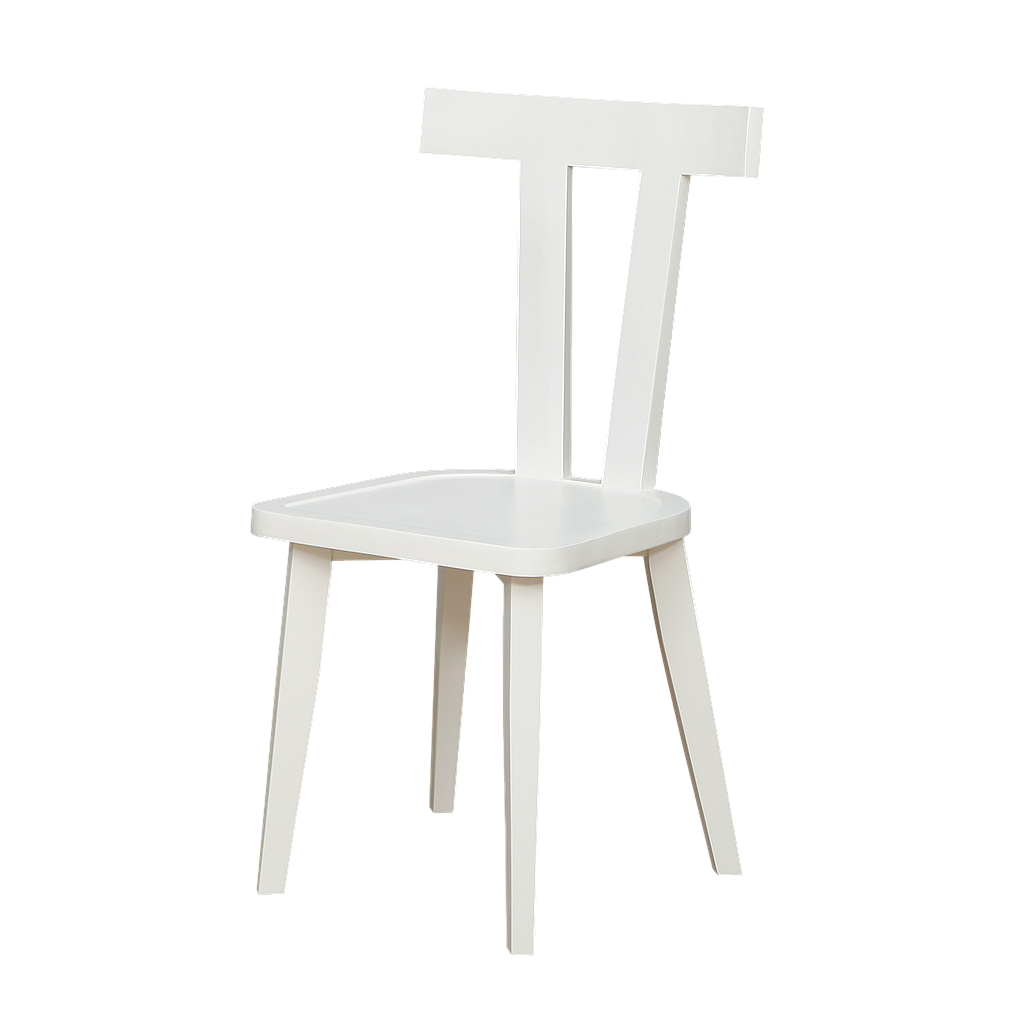 OXANA - Chair - Brushed white