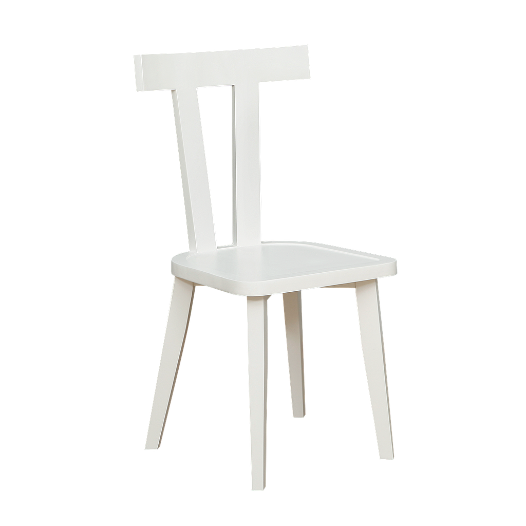 OXANA - Chair - Brushed white