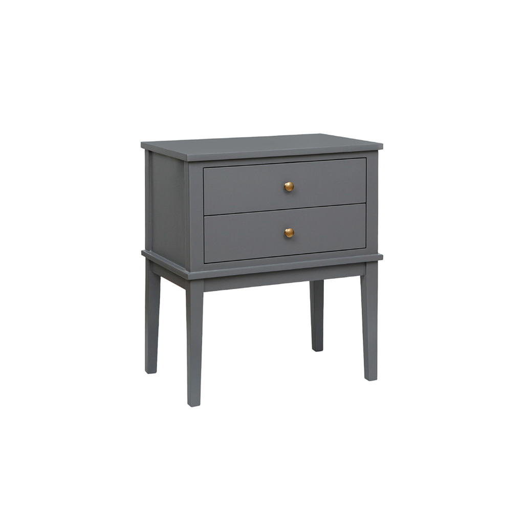 ALESSIO - Bedside table H65 - Pearl grey