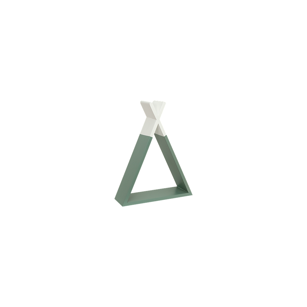 TIPI - Wall shelf H45 - Mint and White