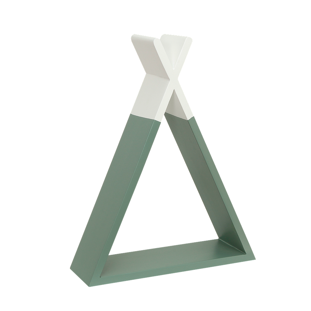 TIPI - Wall shelf H45 - Mint and White