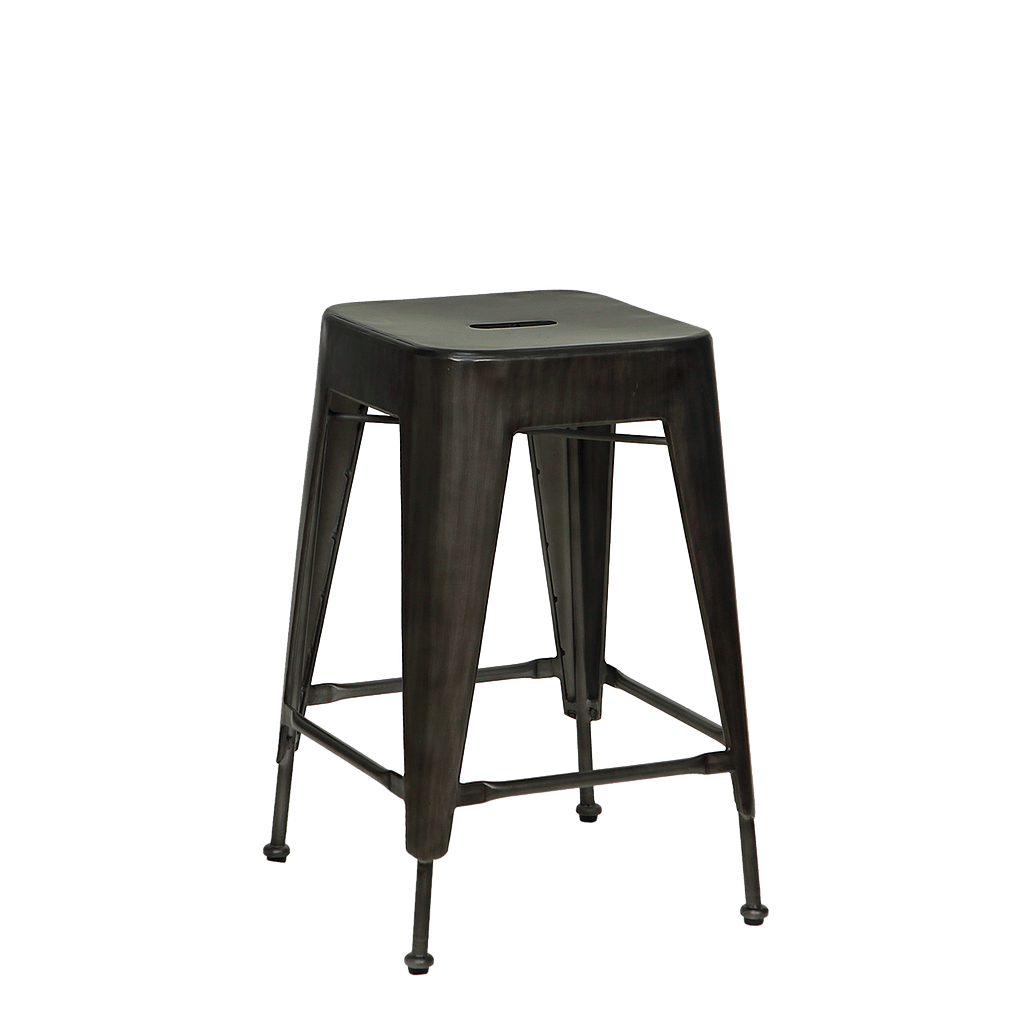 MEKA - Bar stool H60 - Vintage anthracite
