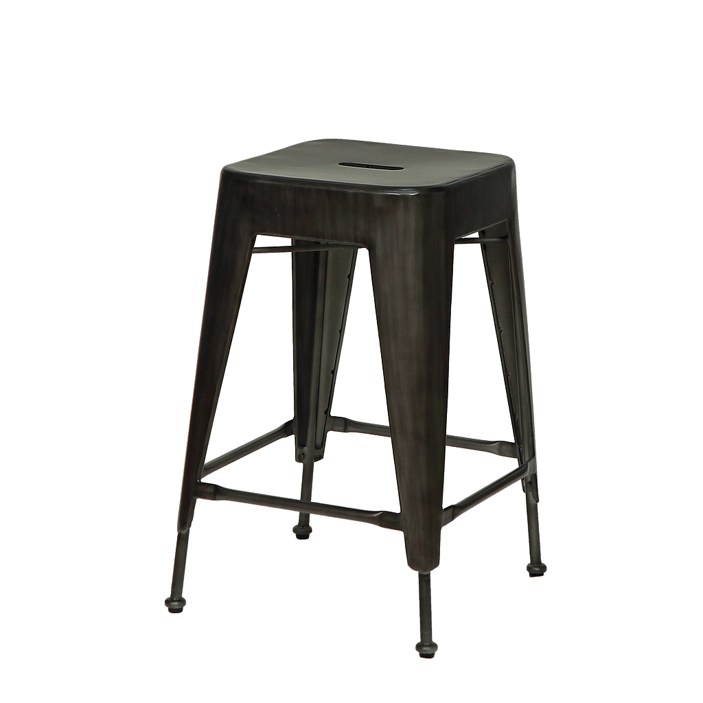 MEKA - Bar stool H60 - Vintage anthracite
