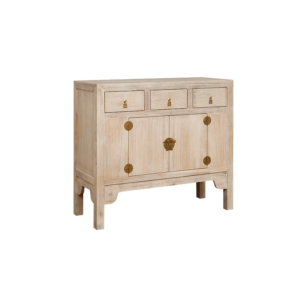 XIAN - Sideboard L100 - Whitened acacia