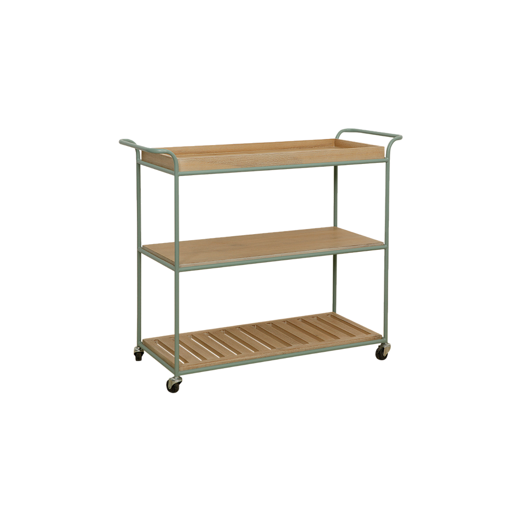 REYNIR - Trolley L106 x H90 - Mint and Toffee