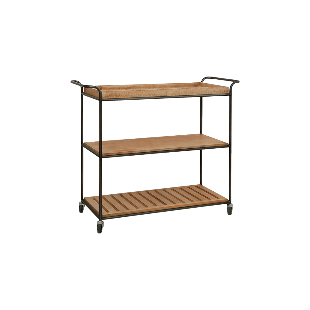 REYNIR - Trolley L106 x H90 - Vintage anthracite and Toffee