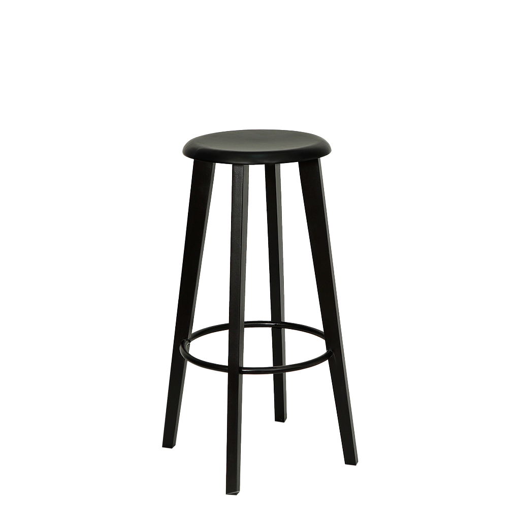 ALEV - Bar stool H75 - Black