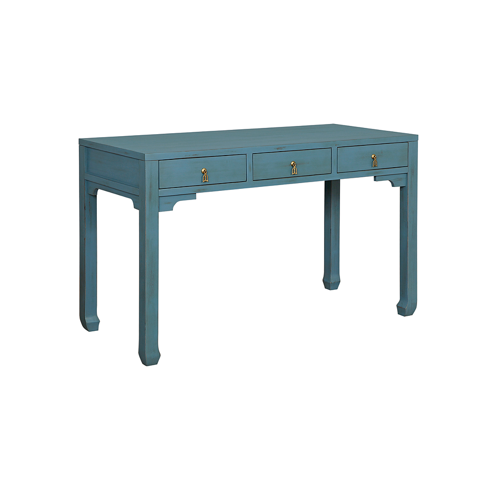 XIAN - Desk L120 x W55 - Shabby stone blue