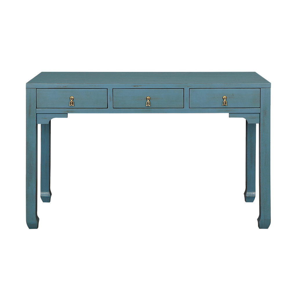 XIAN - Desk L120 x W55 - Shabby stone blue