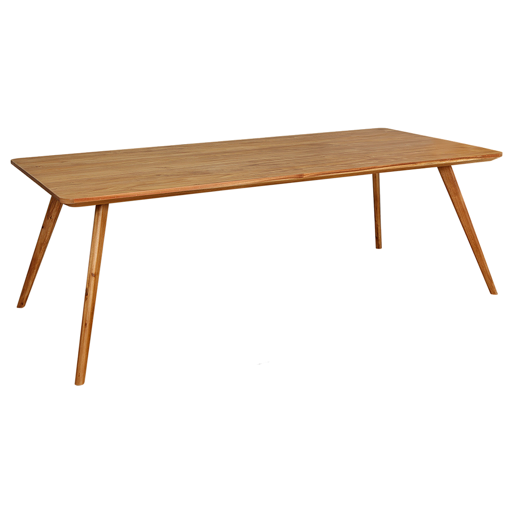 MATIJA - Dining table L220 x W100 - Natural acacia