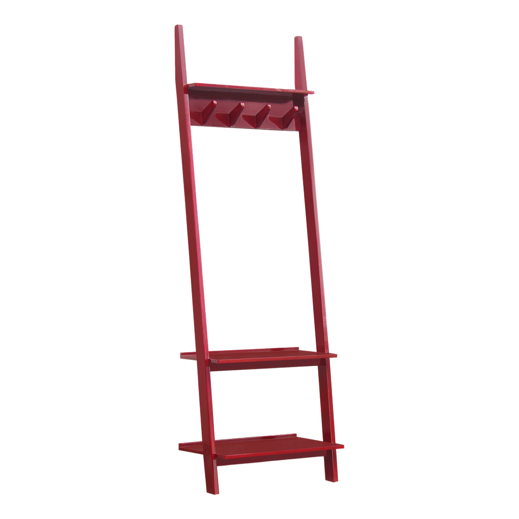 AUBERIE - Entryway organizer L65 x H195 - Red