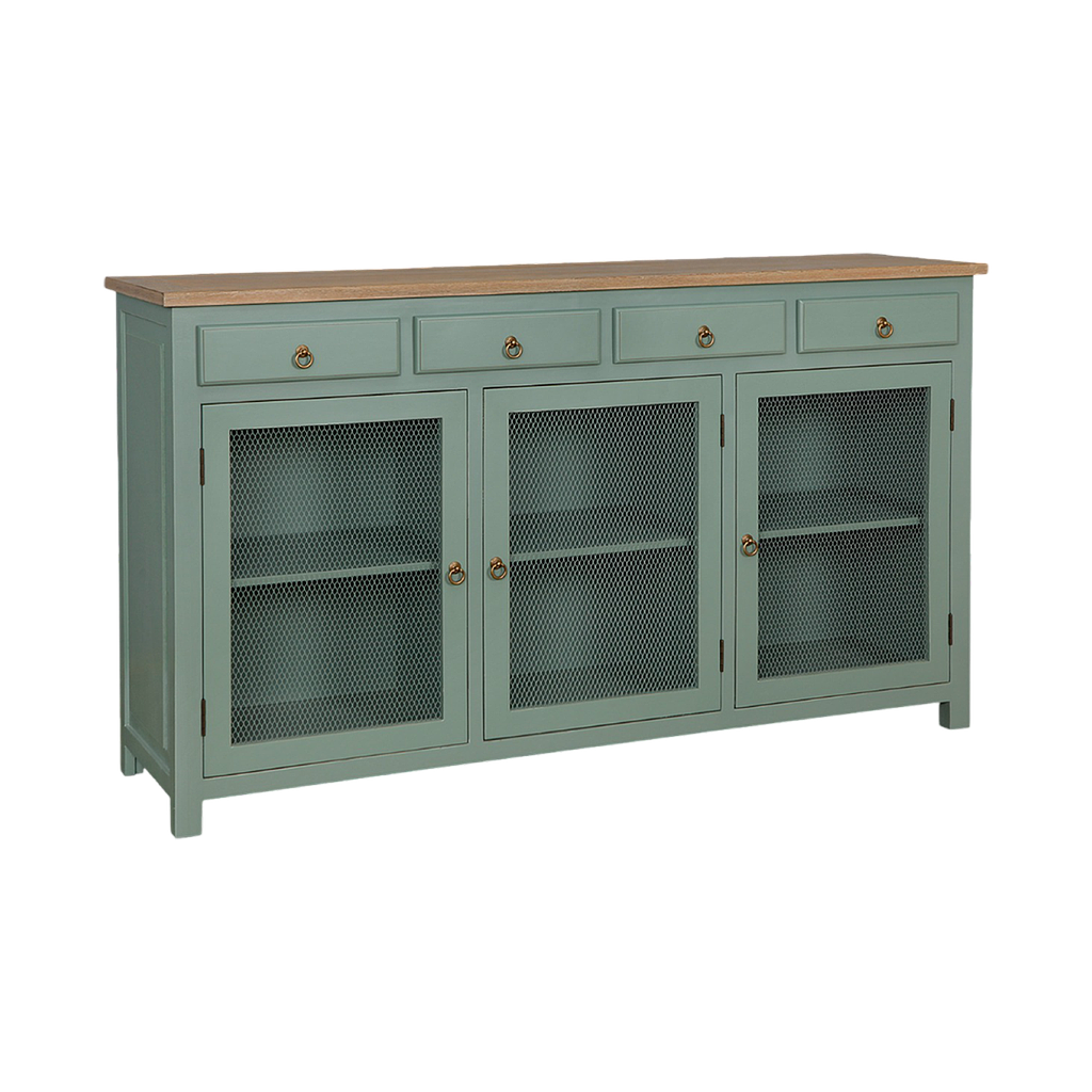 ALEX - Sideboard L173 - Brocante mint and toffee