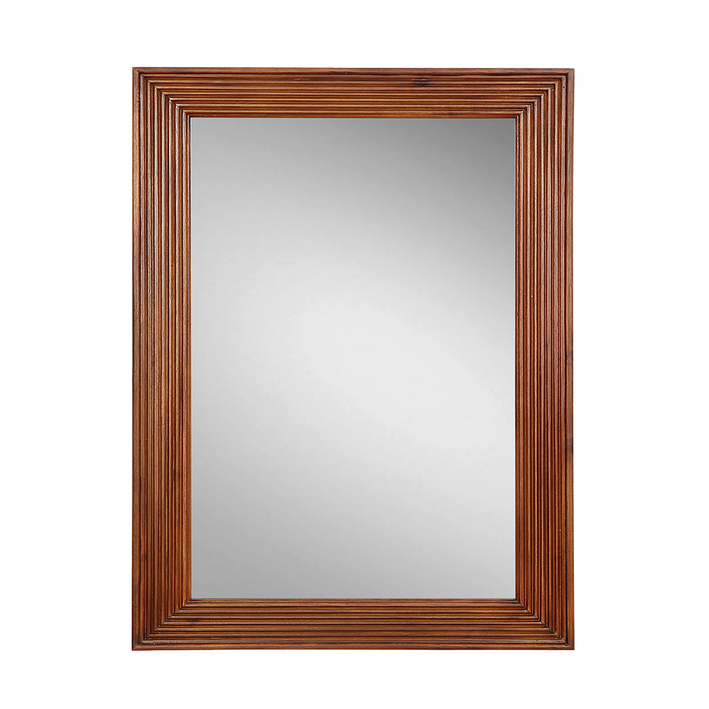 EBBA - Mirror with moldings 75 x 100 - Washed antic