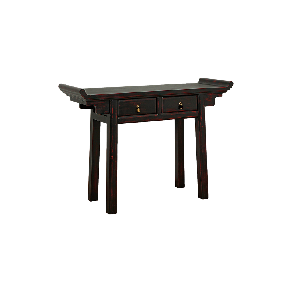 NANKIN - Console table L120 - Shabby black