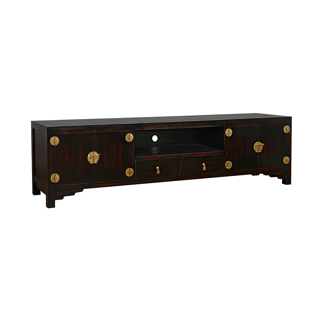 XIAN - TV stand L200 - Shabby black