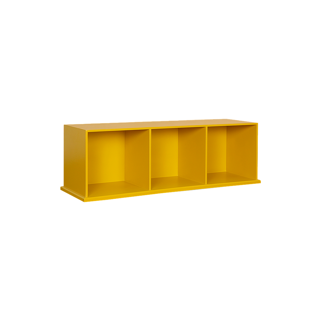 LUKE - Stackable storage Box L123 - Pineapple yellow