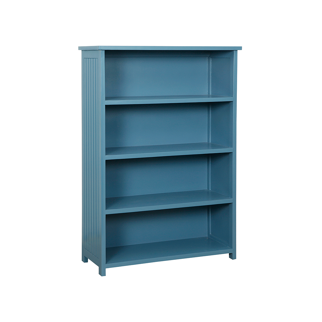 BURMA - Bookcase L90 x H130 - Stone blue