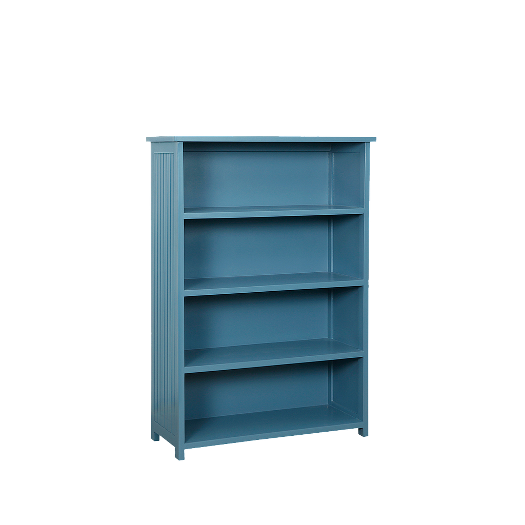 BURMA - Bookcase L90 x H130 - Stone blue