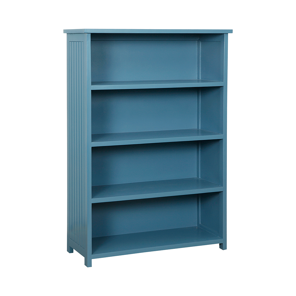 BURMA - Bookcase L90 x H130 - Stone blue
