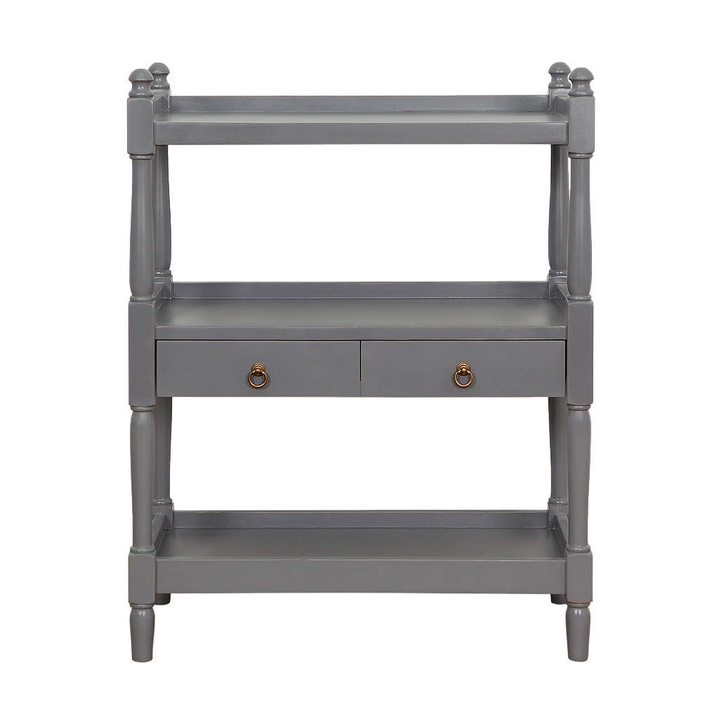 BRIANA - Kitchen storage shelf L80 - Brocante pearl grey