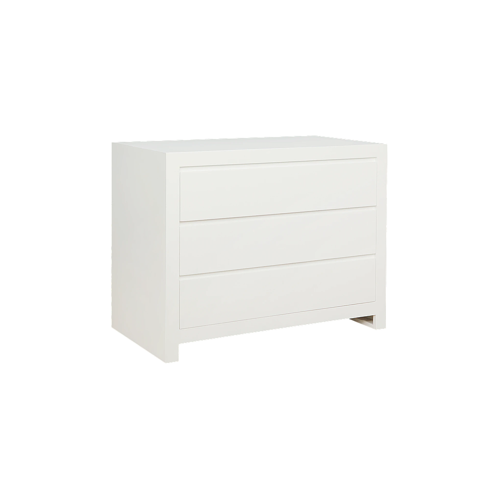 RUBEN - Chest of drawers L110 x H85 - Brushed white