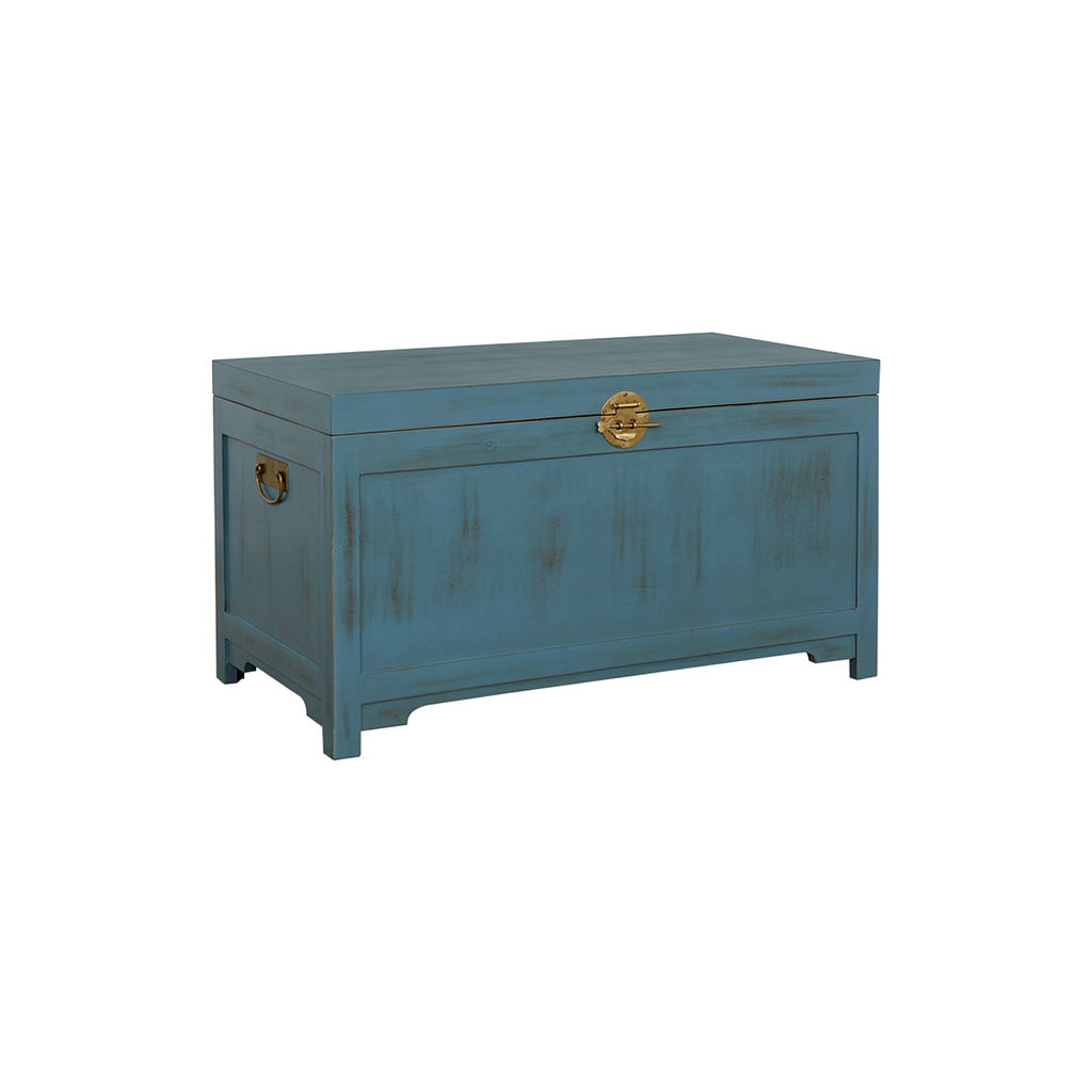 XIAN - Chest L90 x W47 - Shabby stone blue