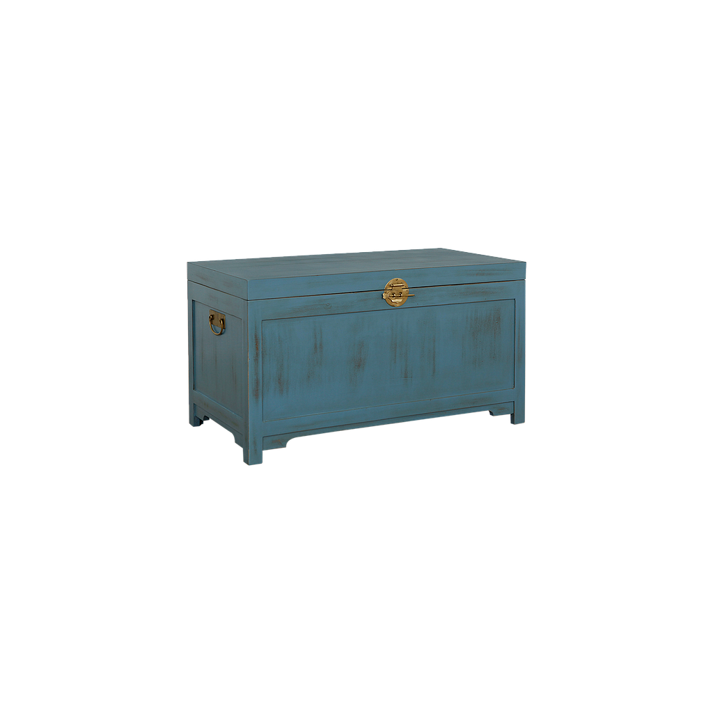 XIAN - Chest L90 x W47 - Shabby stone blue