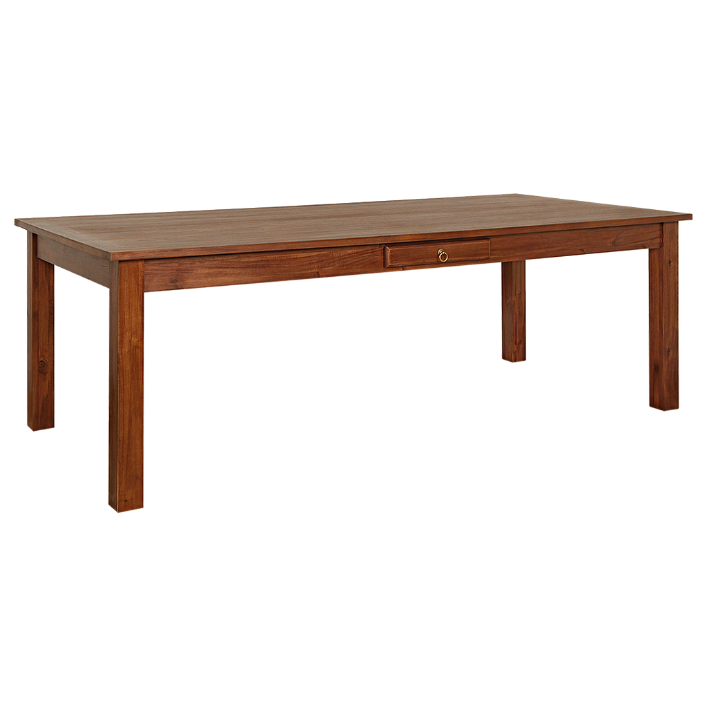 MALAGA - Dining table L220 x W100 - Washed antic