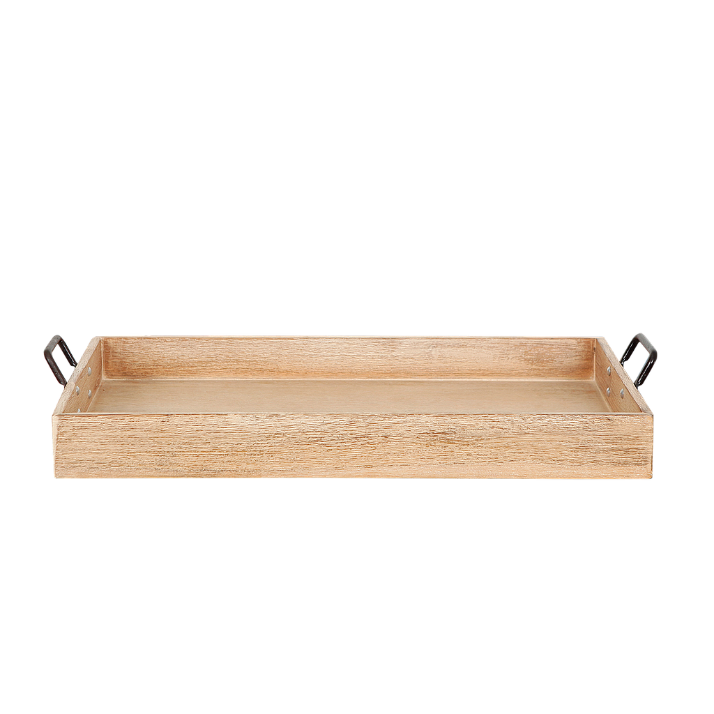 DALLAS - Rectangular Tray 55 x 35 - Toffee