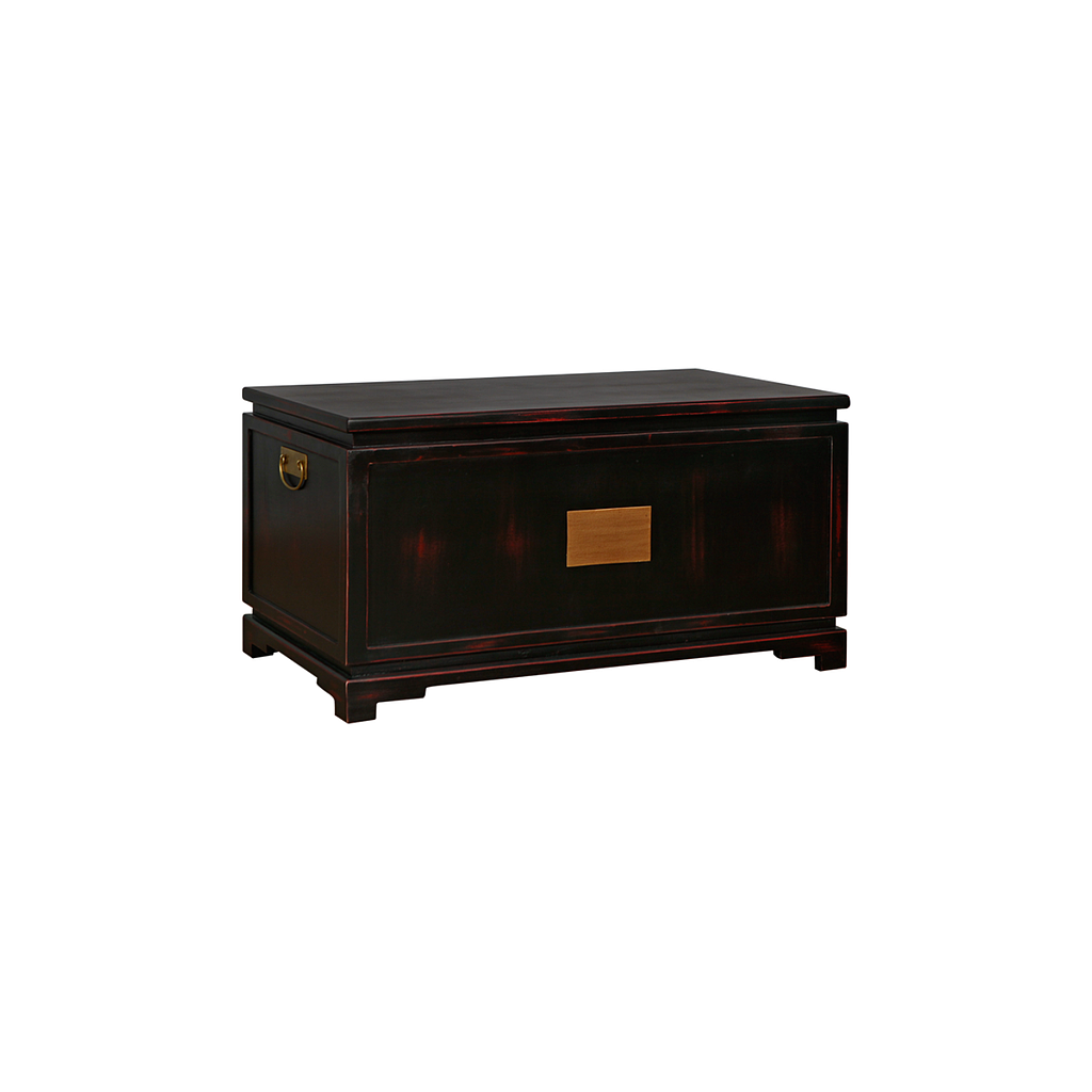 NANKIN - Chest L90 x W50 - Shabby black