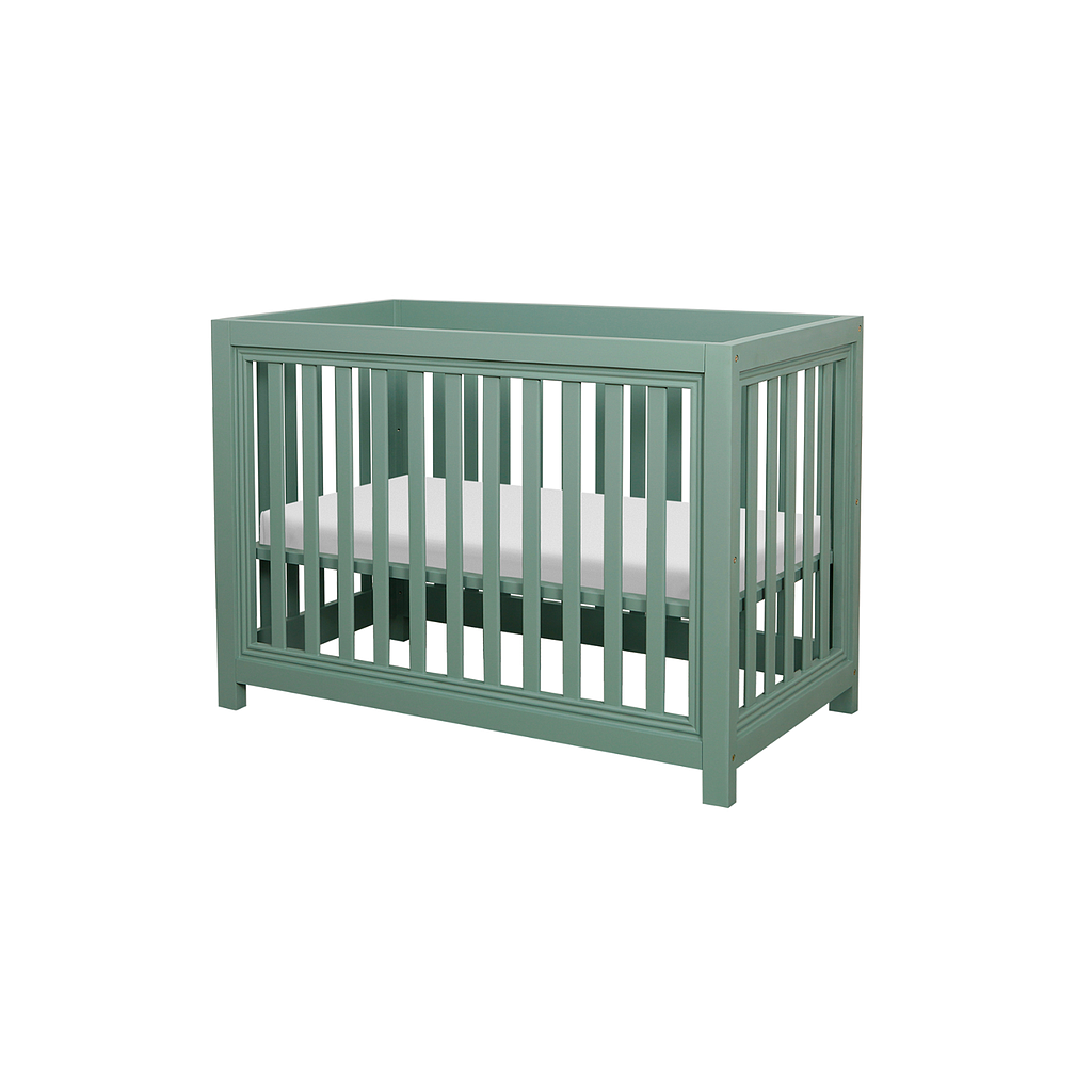 NIELS - Adjustable Baby cot - Mattress 120x60 - Mint