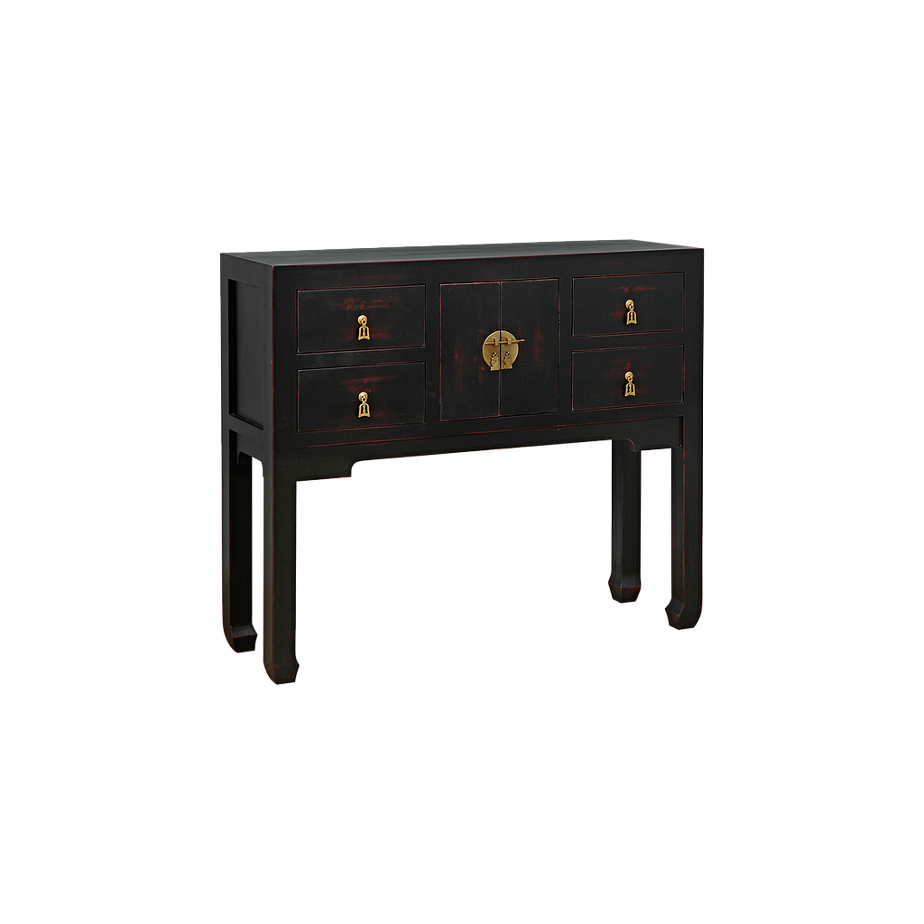 XIAN - Console table L100 - Shabby black