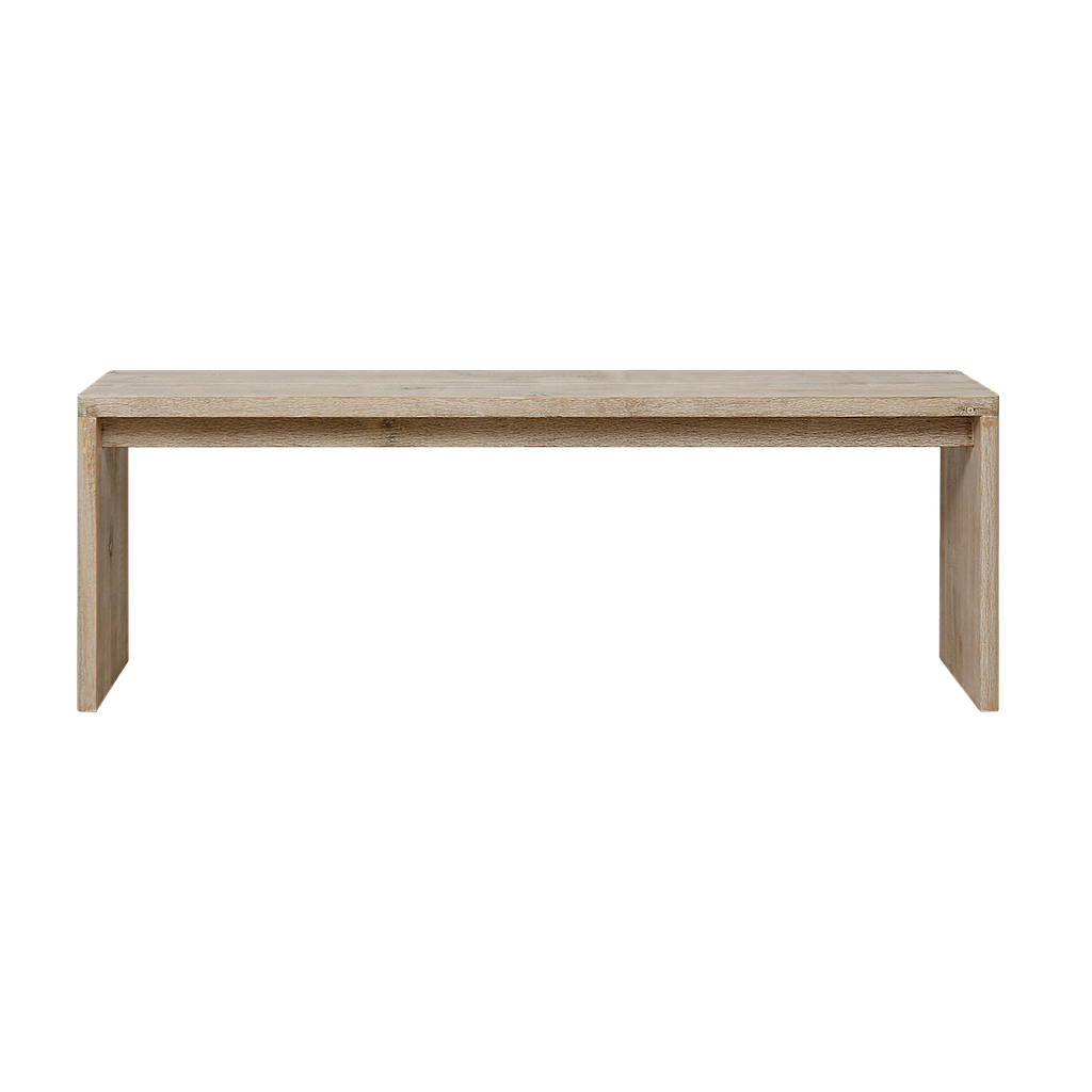 FLINTH - Bench L130 - Whitened acacia