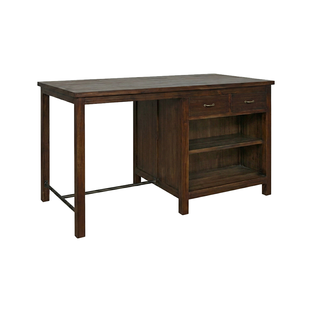 KARINS - Kitchen island L160 x H90 - Mokka