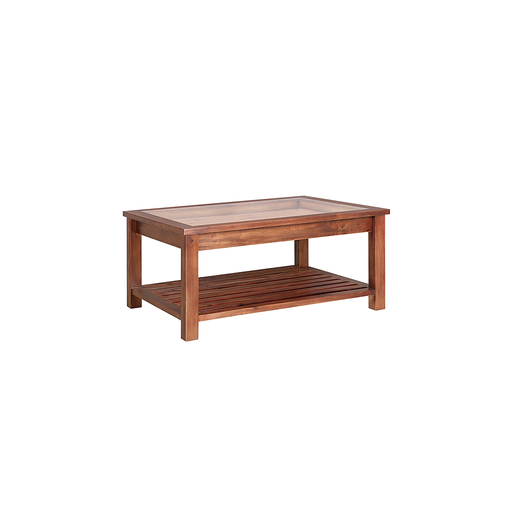 BOLTON - Coffee table - L100 x W75 - Washed antic