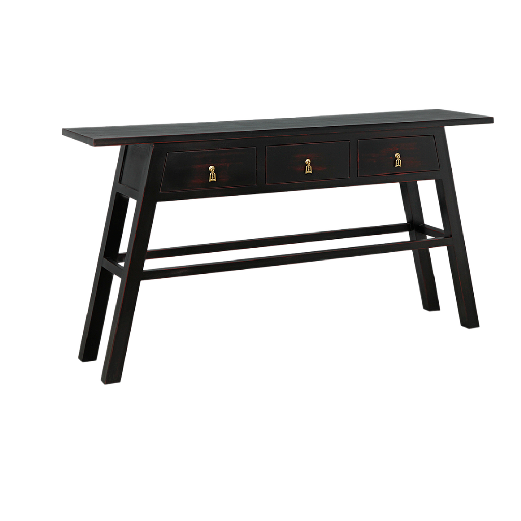 XIAN - Console table L150 - Shabby black