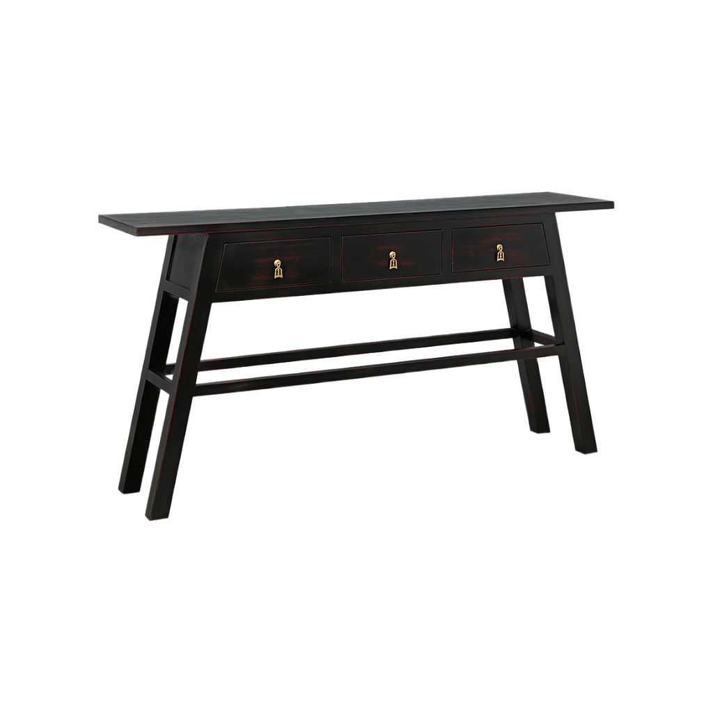 XIAN - Console table L150 - Shabby black
