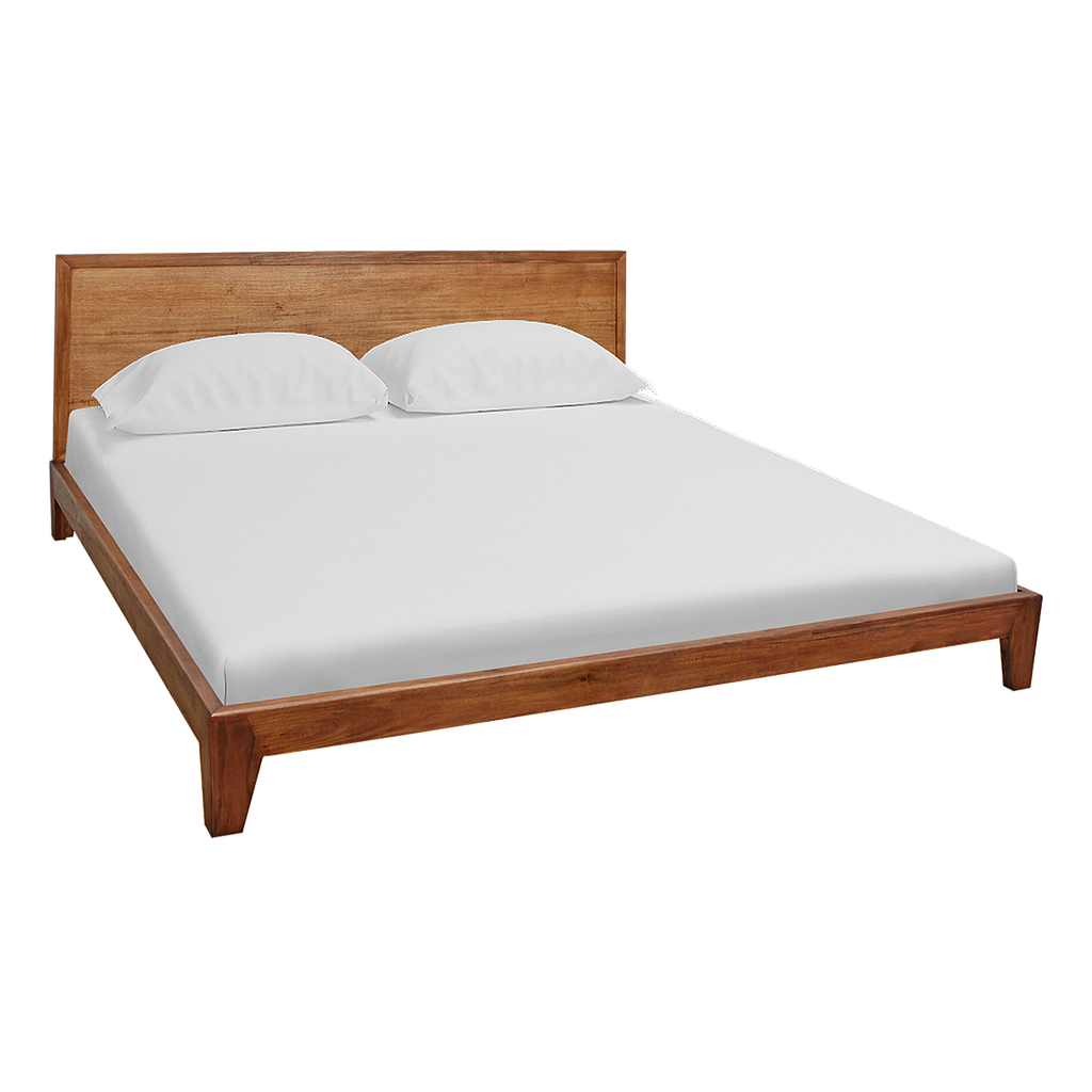 KELSEY - Super king size bed 200x200 - Washed antic