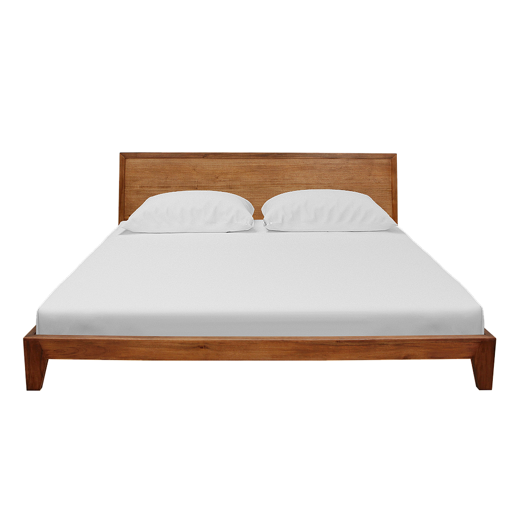 KELSEY - Super king size bed 200x200 - Washed antic