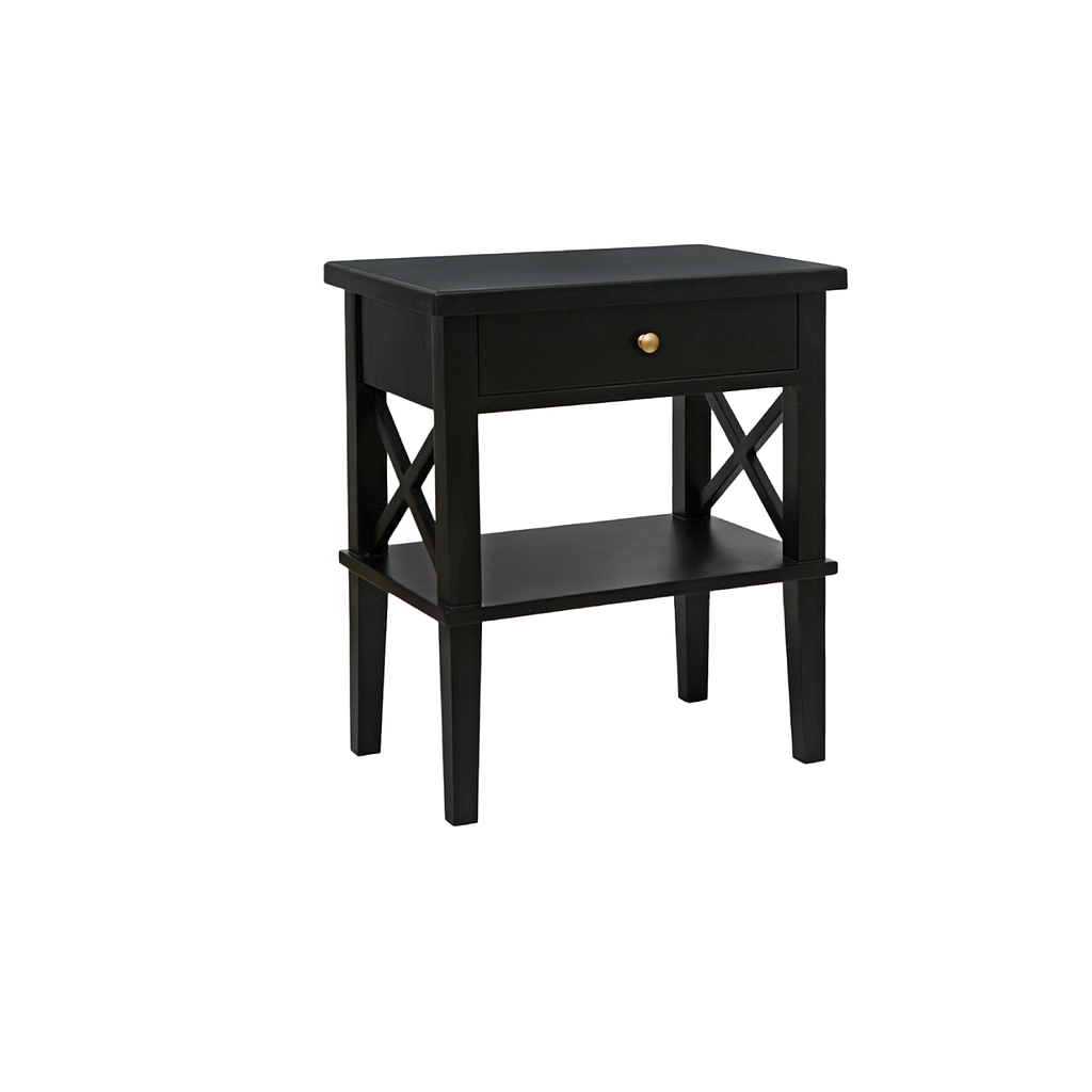 ESTEBAN - Bedside table H65 - Black