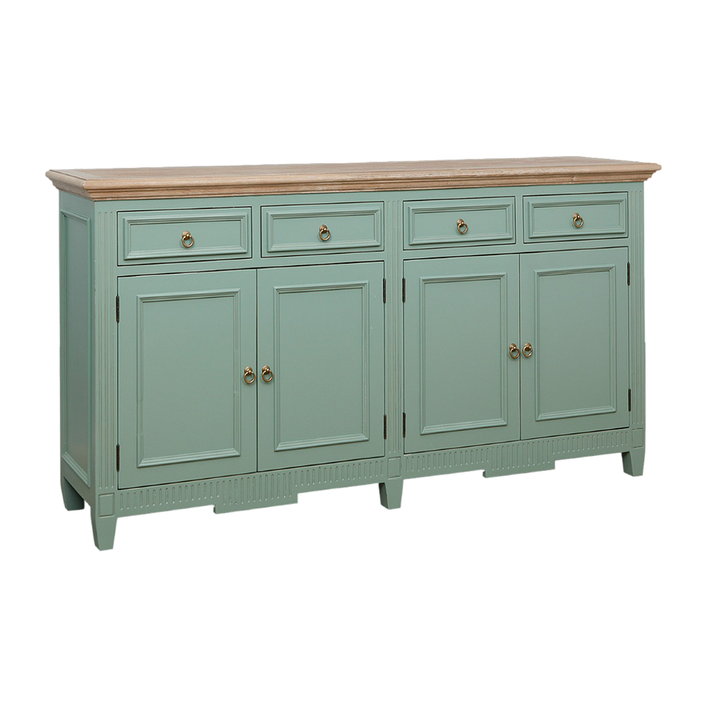 TOSCANE - Sideboard L185 - Brocante mint and Toffee