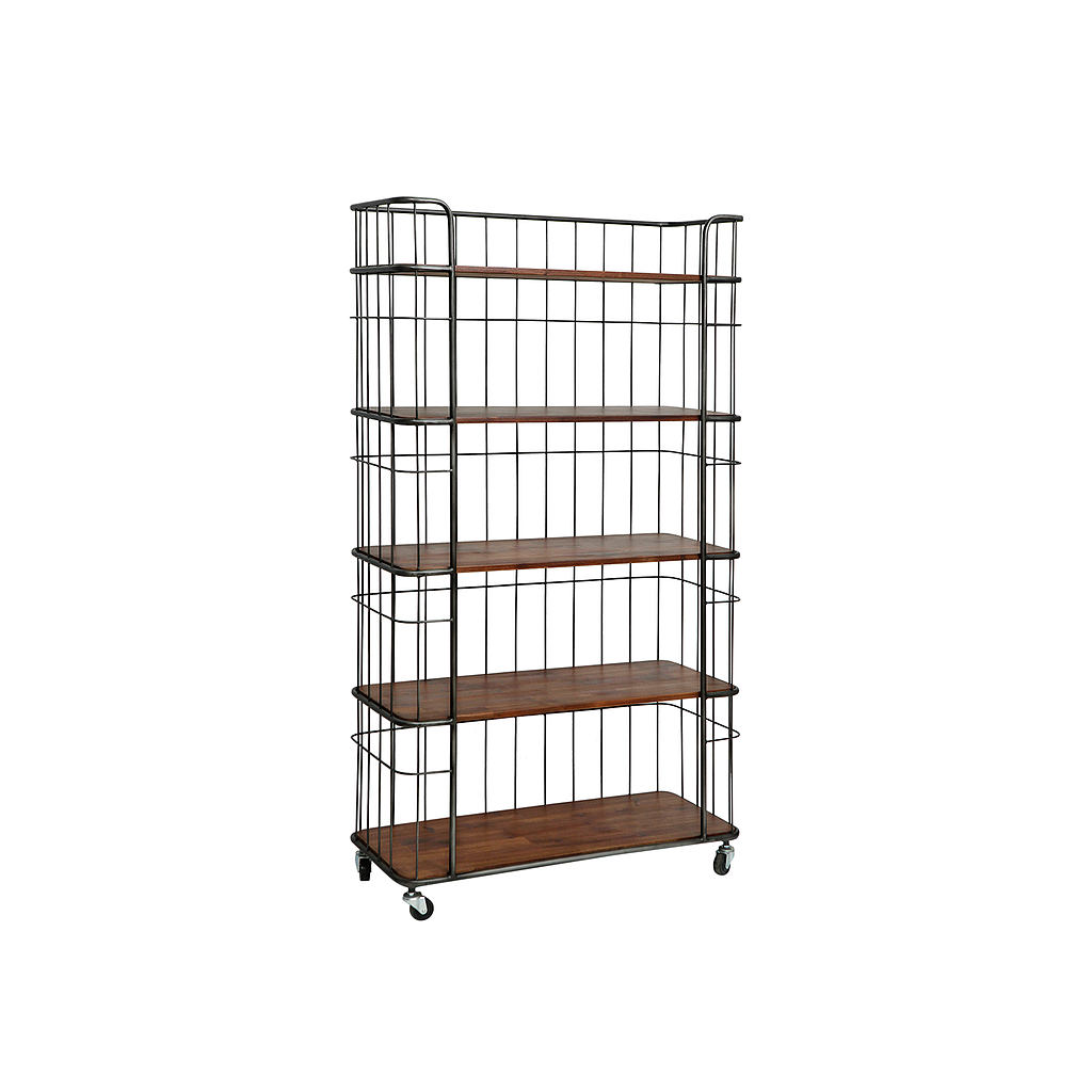KEANE - Shelf L90 x H162 - Vintage anthracite and Washed antic